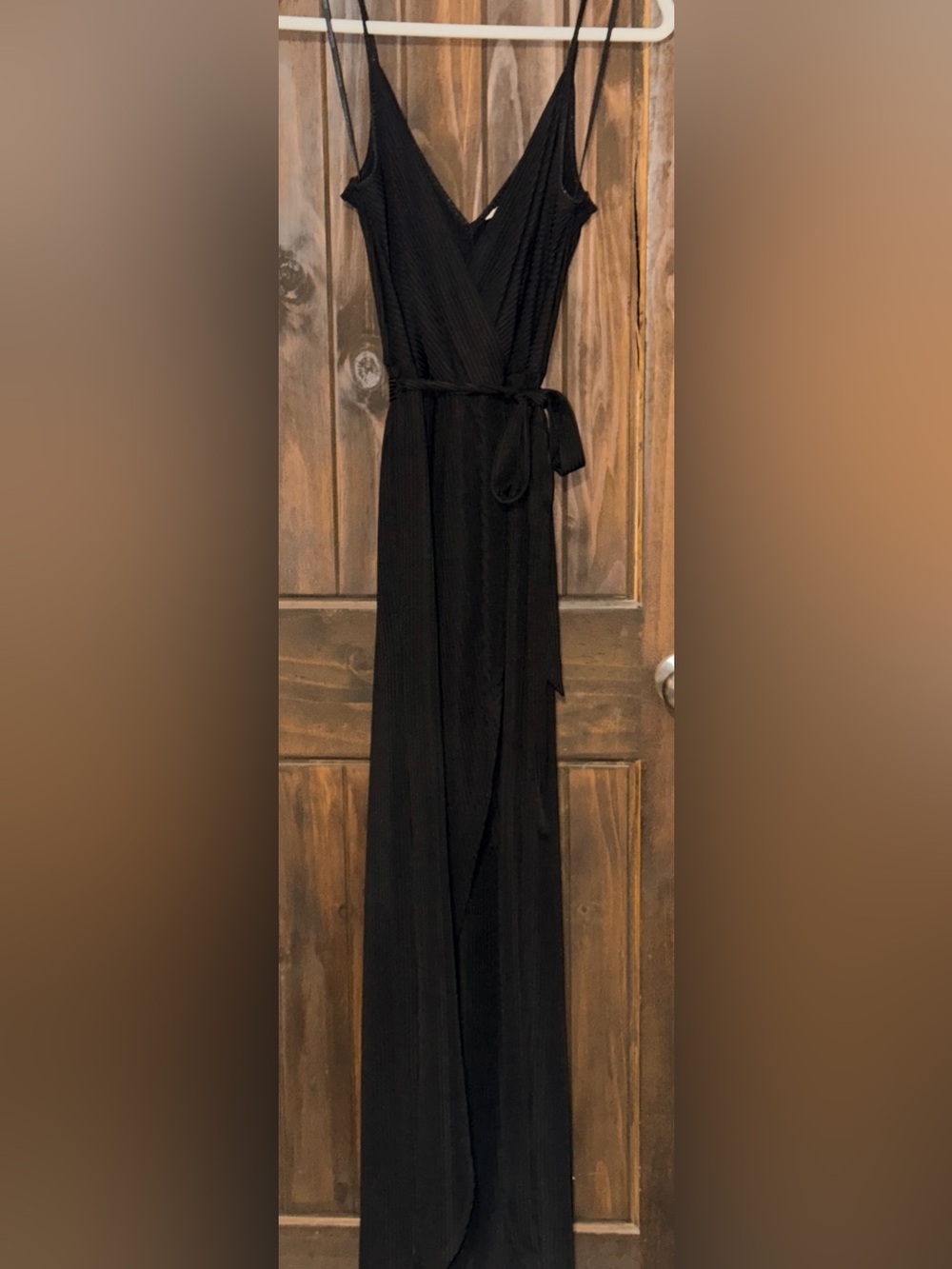 BCBG small Sleeveless Wrap Maxi Dress